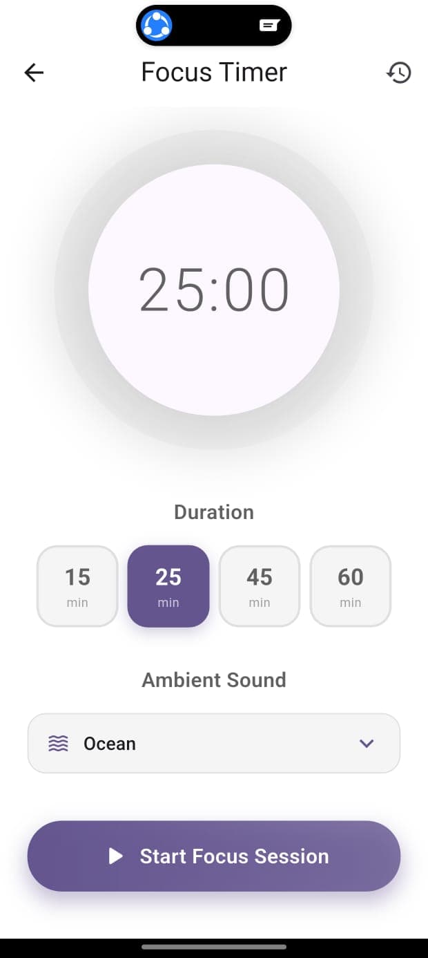 Voclio app screen 13