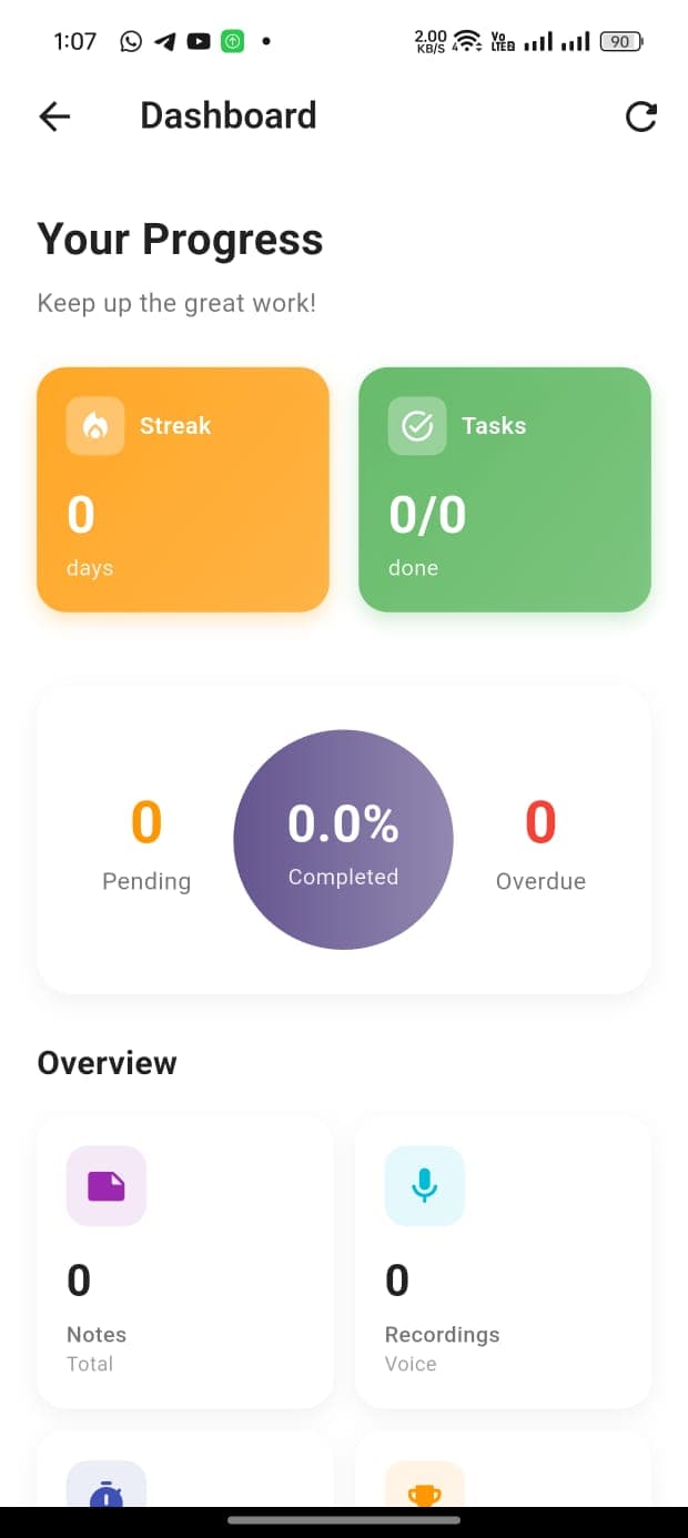 Voclio app screen 8