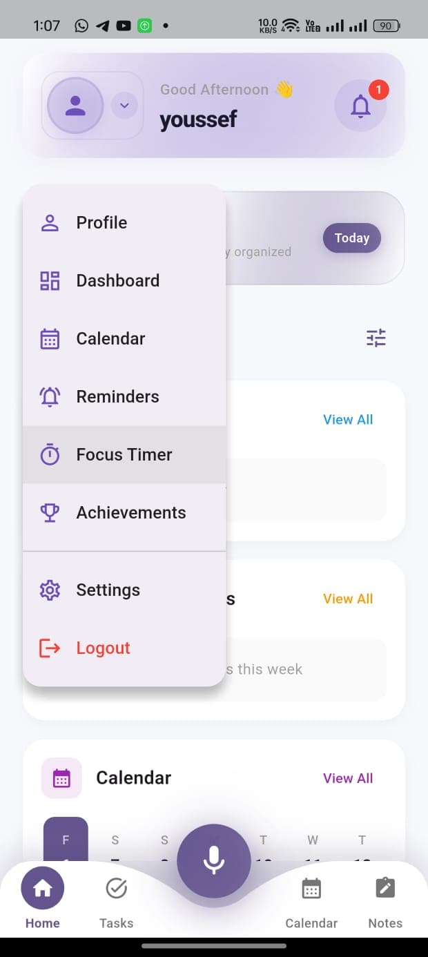 Voclio app screen 9